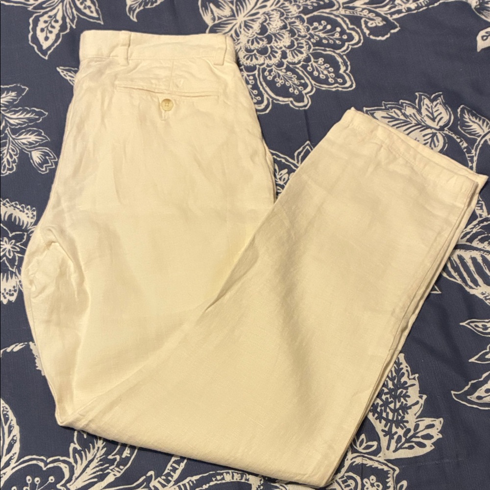 Black Brown 1826 Men's Light Cream Chinos